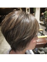 ブラッツ(BLATZ)&nbsp;ハイライトショートボブ