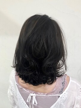 ネオリーブアオバ 高田馬場店(Neolive aoba) 【高田馬場/aoba】アディクシーサファイアアッシュ×ふわミディ