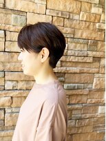 エノモト(ENOMOTO)&nbsp;耳掛けハンサムショート アースカラー 大人可愛い20代30代40代