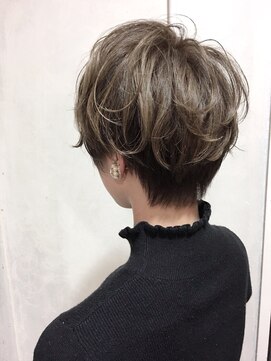 レニーバイエース(LANY by ACE) 【LANY 横浜】 マッシュショート×セピアベージュ