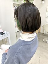 フォーク FOLK&nbsp;【FOLK】ミニボブ・インナーカラーグリーン♪