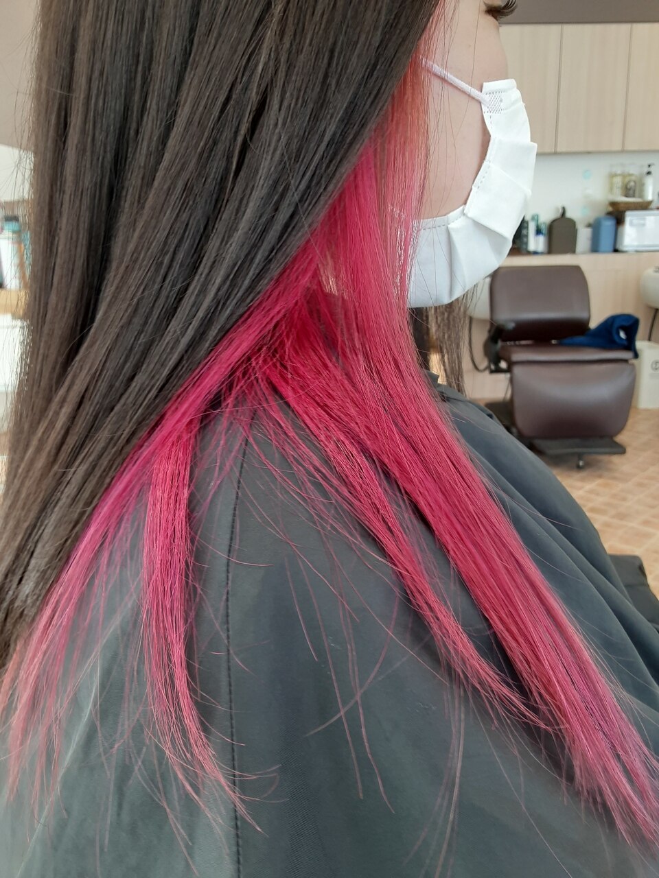 20代30代40代◎インナーカラー×マゼンタピンク：L113796879｜クララ