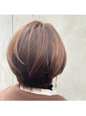 大人ショートボブ