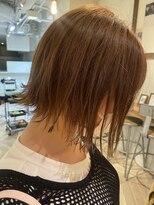 エル(EL by green)&nbsp;(akiko)ミルクティーベージュ×外ハネボブ