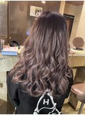 ココアベージュグラデーションカラー