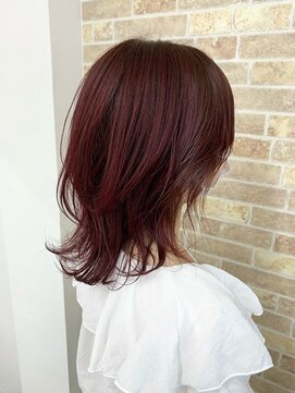 フォルック(FoLooK) レイヤー×ワインバイオレット