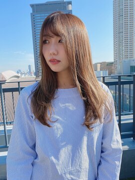 ルービック 奈良(Rubik's) ミルクティーベージュ/メルティーカラー/ストレート