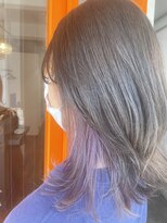 ココ スムス(coco sumusu) インナーカラー×ラベンダー