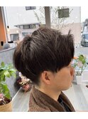 清潔感MAX 爽やかアップバング