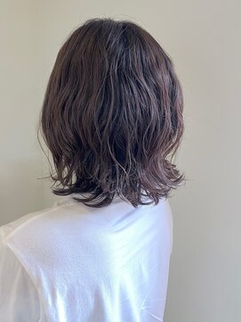 キャパジャストヘアー(CAPA just hair) クセ毛風無造作ウェーブボブパーマ