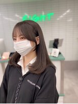 エイト 川崎店(EIGHT)&nbsp;顔まわりカット★ダークグレー［川崎］