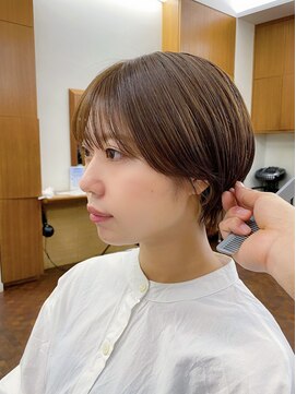 パドル(Paddle) ショートボブ/マッシュショート/丸みショートボブ/20代/30代