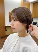ショートボブ/マッシュショート/丸みショートボブ/20代/30代