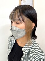 ラヴェストバイフレイスウェル(LOVEST by frace well)&nbsp;切りっぱなし×前髪&顔周りインナーベージュ