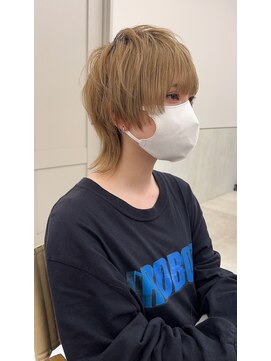 サンド 鹿児島中央(sand) 黒髪/グレーベージュ/レイヤーロング/前髪パーマ[鹿児島駅]