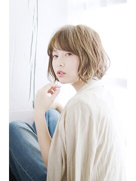 シュシュット(chouchoute) 髪質改善前髪インナーグレージュピンクベージュマチルダボブ/192