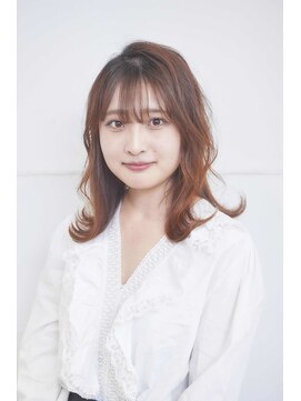 ブリング バイ スノードロップ 吉祥寺(BRING by Snowdrop) 黒髪/グレーベージュ/レイヤーロング/前髪パーマ/吉祥寺