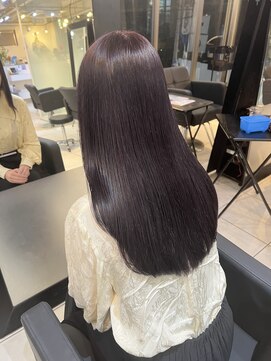 アクアオモテサンドウ(ACQUA omotesando) ☆ブリーチなしダブルカラーラベンダーカシスピンクブラウン