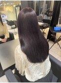 ☆ブリーチなしダブルカラーラベンダーカシスピンクブラウン