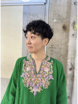 ステップボーンカット トーキョー(STEP BONE CUT TOKYO) 【ステップボーンカット】ショートパーマ/カーリーショート