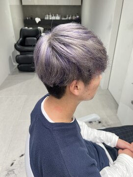 ソル 栄矢場町(SOL) シルバー×パープル ハイライト