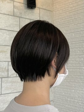 美容室 プラセル(Plaser) 丸みショートグラボブ