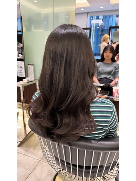 アピッシュ ギンザ(apish ginza) ロングパーマ/韓国風パーマ/コテ巻きパーマ/デジタルパーマ/藤野