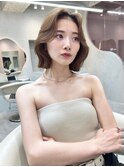 ♪顔周り　韓国ボブ　ウルフ　レイヤー　ボブレイヤー