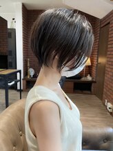 コース(CORS) 【CORS高崎】ショートボブ　丸みレイヤー　似合わせ20代30代40代