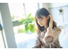 【NEW】カット＋アドミオカラー＋プレックスTR＋ラメラメ5stepTR　￥17500