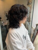 ココロカラ(Cocorokara)&nbsp;パーマ　ウェーブヘア　しっかりパーマ