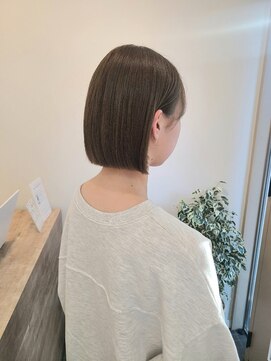 シア 綾瀬店(SHEER) 赤味無しブラウン×ボブ