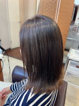 セルボーン 白髪ぼかし/グレージュ/ボブ/イルミナカラー