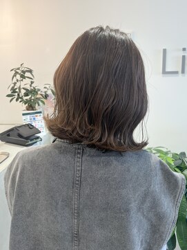 リアン(Lien) ゆるっとボブ×オリーブグレージュ miyu