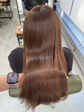 ヘアーアンドビューティーザ エフ(Hair Beauty the F) ＊艶髪_髪質改善カラー_ナチュラルブラウン_m142