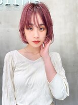 エイミー(Aimee)&nbsp;Aimee 町田　レイヤーボブ×チェリーピンク