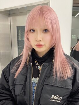 ベレーザシェルト(Beleza scelto) 11439髪質改善ストレートラベンダーミルクティーホワイトピンク