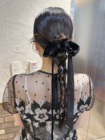 カチモリヘア　渋谷ヘアセット　韓国ヘアアレンジ