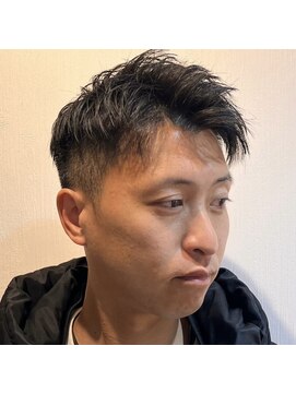 ジェントル(GENTLE) 清潔感と男らしさを両立するフェードカット　爽やかスタイル