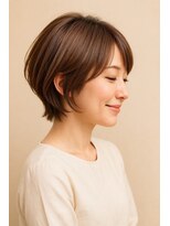 ラクヘアー 姪浜店(rak hair)&nbsp;ショートボブ