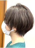 髪質改善縮毛矯正,レイヤー,縮毛矯正,白髪ぼかしハイライト.白髪