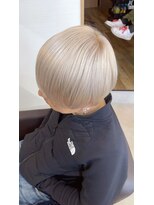 オリビアヘアー(OLIVIA HAIR) ロングリタッチから繋げるハイトーン