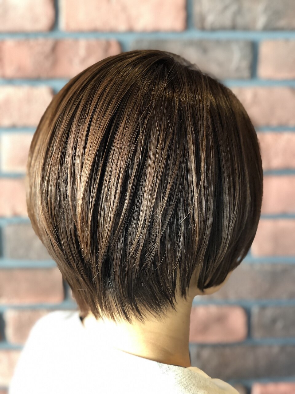 【人気No2】360度美しいシルエット小顔似合わせカット+マーブ 付き[都賀]