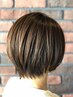 【人気No2】360度美しいシルエット小顔似合わせカット+マーブ 付き[都賀]