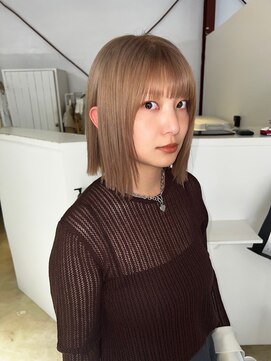 ブリックマウントヘアメイク(Blic mt hair make) 金運ブリーチカラー