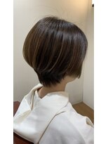 美容室 アイディー i-dee くびれショートヘア