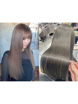 幅広い品揃えが自慢のENTERがどんな髪質の方も美髪に*髪質改善トリートメント+カット￥11000～
