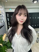 シェノン バイ アランスミシー 表参道(CHAINON by Alan smithee)&nbsp;ラベンダーグレージュ/韓国レイヤーカット/透明感カラー