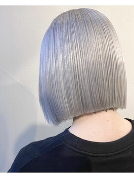 ベルヘアーデザイン 堺東(Belle hair Design) 外国人風ハイトーンシルバーイルミナカラー20代30代40代堺東