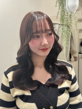 アルファバイオリカ(ALPHA by ORIKA) 韓国風巻き髪×ブラウンカラー